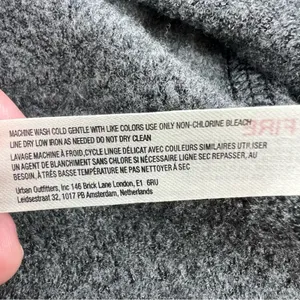 Free People FP Movement Hoodie Women's M Gray Red‎ Long Sleeve Jacket thumbnail 4