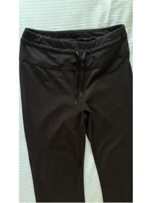 Velocity Active Stretch Raven 7/8 Flare Pants in Brown, Size L thumbnail 8