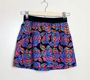 CLEAROUT! Aeropostale Floral Skirt Size XS thumbnail 1