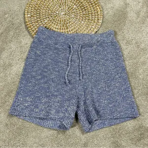 Daily Practice by Anthropologie Knit Lounge Set Sweater Cardigan & Shorts M thumbnail 8