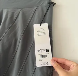 Alo NWT Alosoft High-Waist Sunray Gray Grey Leggings Size M thumbnail 6