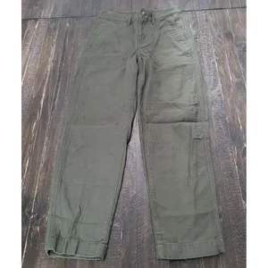 J.Crew Womens Utility Fatigue Pants Size 00 Straight Leg Trousers thumbnail 4