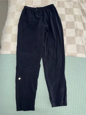 Lululemon Mile Maker Run Crew Graphic High-Rise Track Pant Black size S thumbnail 5