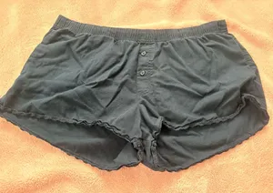 Hollister navy pajama shorts thumbnail 1
