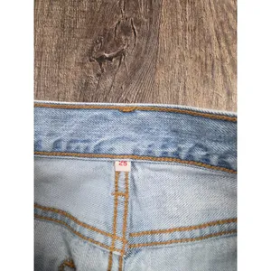Levi's Light Wash Distressed Mini Jean Denim Skirt Women's 25 thumbnail 2