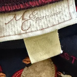 Vintage 90s Cardinals Grandma sweater embroidered birds thumbnail 6