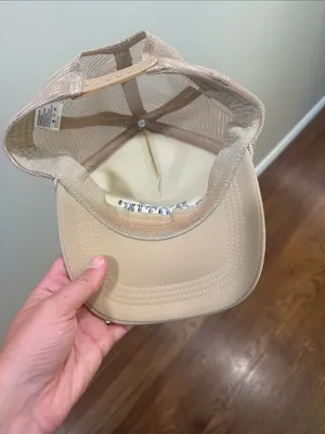 Altar'd State Beige 'Boot Scootin'' Embroidered Trucker Hat thumbnail 2