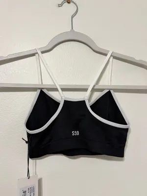 NWT Splits59 Loren Seamless Bra XS / Small NEW black S thumbnail 5