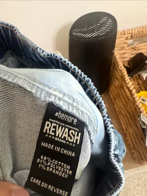 Rewash Size XS Pull-On Denim Shorts New With Tags thumbnail 6