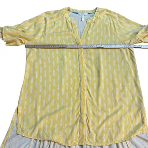 Matilda Jane‎ Golden Hour Boho Cheerful High Low Blouse Sz M thumbnail 7
