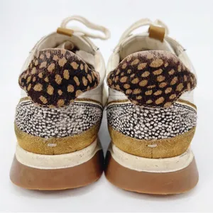 Madewell Kickoff Trainer Sneakers in Leather‎ and Spot Mix Calf Hair 9.5 thumbnail 5