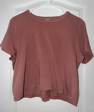 VS Pink Cropped T-Shirt thumbnail 1