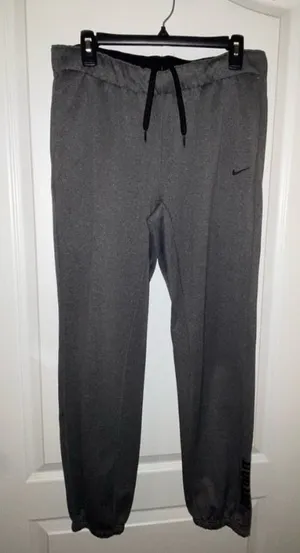 Nike Black/Grey Metallic Sweatpants thumbnail 1