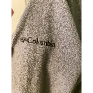 Womens Columbia grey soft fleece half zip hoodie size Large thumbnail 8