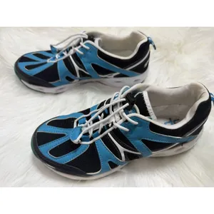 Speedo Womens Size 7 Hydro Comfort 4.0 Shoes WaterSneakers Blue/Teal Black White thumbnail 3