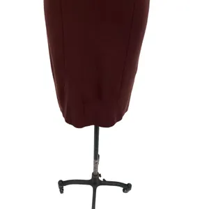 Ottod'Ame Cocoa Sheath Dress Pencil V-Neck Short Sleeve‎ Brown Size US 4 thumbnail 7