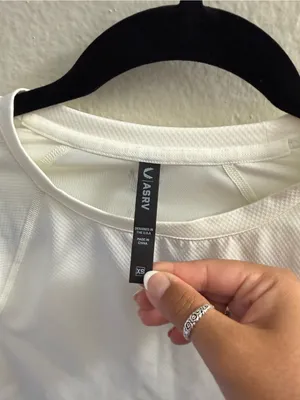 ASRV X EQUINOX AEROSILVER CROPPED TRAINING TEE Size XS Athletic Running Hyrox thumbnail 4