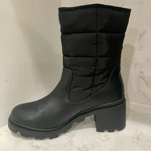 New! DV By Dolce Vita Womens Stazie Black Puffer Winter‎ & Snow Boots 9.5 $119 thumbnail 6