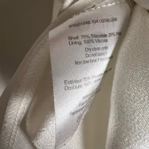 RIXO Bridal Libby Ivory Satin Bow Sleeveless Mini Dress Size XS thumbnail 13