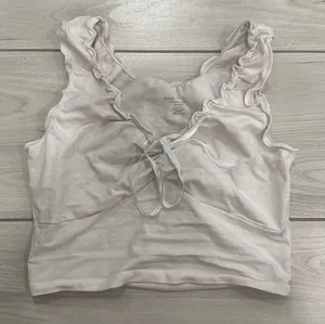 Brandy‎ Melville Malena white tank top thumbnail 1
