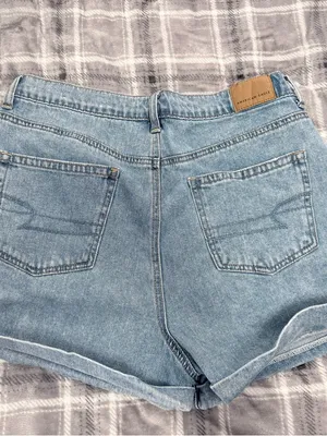 American Eagle Outfitters Light Wash Denim Shorts thumbnail 2