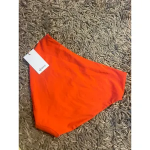 QUINCE High Rise Bikini Bottom Sunset Orange NWT Sz Large L SLOW FASHION thumbnail 4