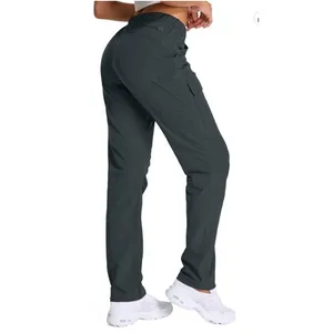 NWT ~ Women's Dark Gray UPF 50+ Quick Dry Breathable Hiking Cargo Pants ~ MEDIUM thumbnail 2