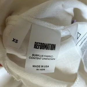 Reformation white dress thumbnail 4