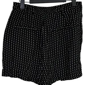 NWT Free People Magdalene High Waist Polka Dot Rayon Shorts Pocket 2 Black White thumbnail 15