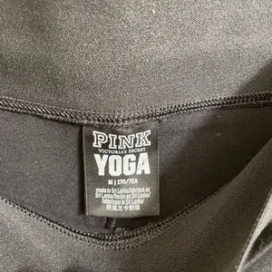 PINK Victorias Secret Black White Rhinestone Bling Joggers, Medium thumbnail 4