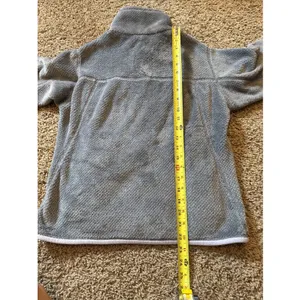 Patagonia Women's Re-Tool Snap-T Pullover Gray Fleece Polartec Women's Sz S thumbnail 7