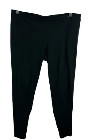 Under Armour All season gear Ruched Leggings Womens Large‎ Black Fitted Athletic thumbnail 1