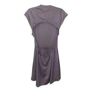 Silence‎ + Noise Sadie Lavender Cutout Mini Dress, XL thumbnail 5