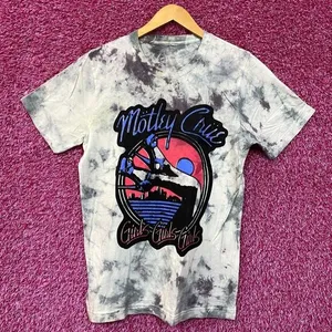 Motley Crue Girls Girls Girls Heavy Metal Concert Tie Dye M thumbnail 1