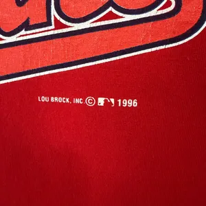 Rare Vintage 90's Genus Cleveland Indians Long Sleeve Shirt Large thumbnail 6