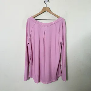 NWT Free People We the Free Oversized Snowy Thermal in‎ Mink Tink Womens Size L thumbnail 7