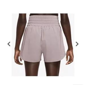 Nike One Women's Dri-FIT Ultra High-Waisted 3"‎ Brief-Lined Shorts, Purple, Sz S thumbnail 2