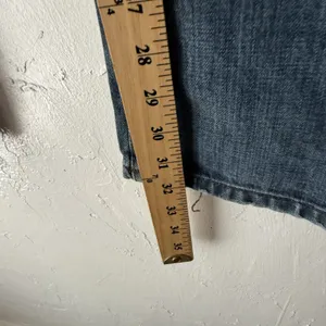 Cruel Girl Jeans Womens 9 Long Blue Bootcut Western Mid Rise‎ Denim Embroidered thumbnail 6