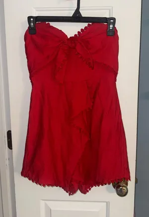 My Kim Collection Romper Red thumbnail 1