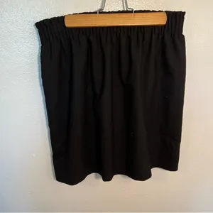 J. Crew Factory Women's Size 6 Sidewalk Skirt Black Wool Blend Pockets 95435‎ thumbnail 8