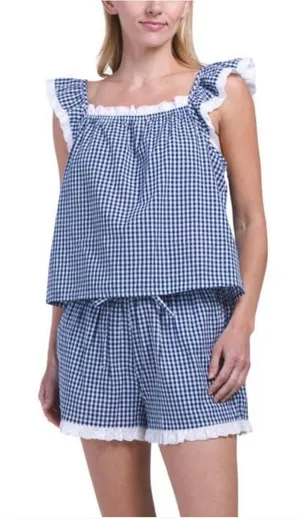Caroline Constas Gingham Ruffle thumbnail 1