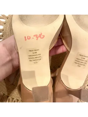 Steve Madden Finlee Mesh Slingback Pumps Size 9.5 Natural thumbnail 10