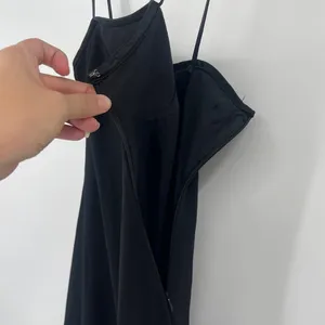 Vtg 90s Jones New York Asymmetric Dress Sz 6 LBD Slip Y2K Grunge Cocktail Hoco thumbnail 5