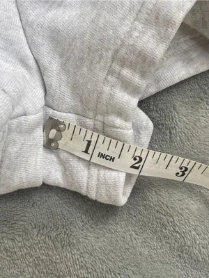 Aritzia Cozy Sweatfleece micro Short light gray loungewear activewear yoga gym thumbnail 9