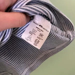 Brandy Melville Blue White Striped Skylar Cami Tank Top thumbnail 4