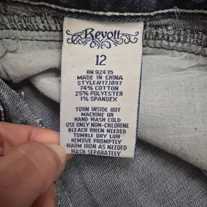 Revolt Jeans Y2K Women 12 Western Embroidered Country Rodeo Bedazzle Jeweled thumbnail 3