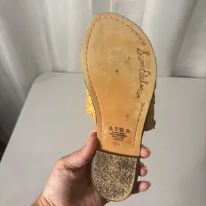Sam Edelman Griffen Women Size 5.5 Cuoio Leather Slide Sandals‎ Brown Woven thumbnail 4