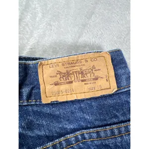 70/80s Vintage Levi’s Made in USA Orange Tab Jeans Women’s 16 Straight Cut Denim thumbnail 5