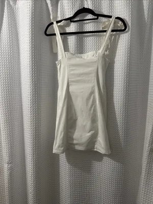 Superdown Women’s White Sions Tie Strap Dress Size XSMALL thumbnail 4