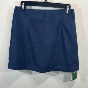 Halara AuraCord Cloud Blue Corduroy Skort Women's MEDIUM Preppy Academia NWT‎ thumbnail 1